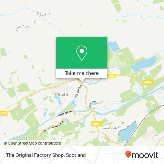 The Original Factory Shop map