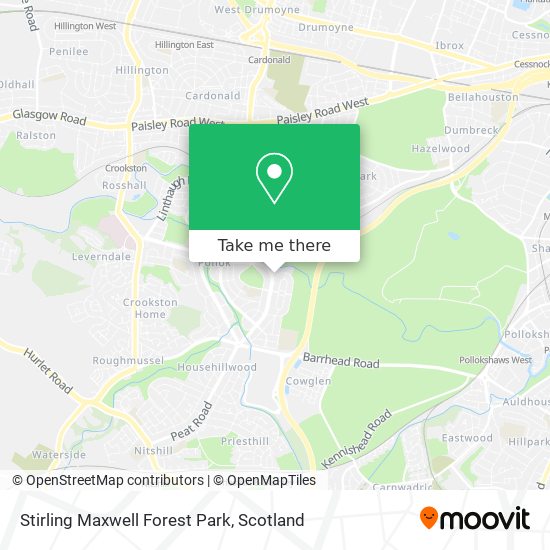 Stirling Maxwell Forest Park map
