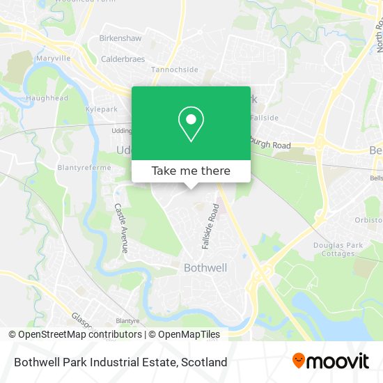 Bothwell Park Industrial Estate map