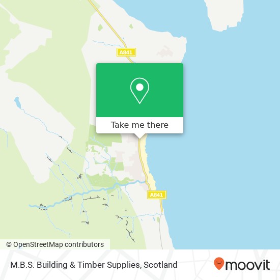 M.B.S. Building & Timber Supplies map