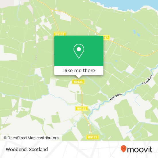 Woodend map