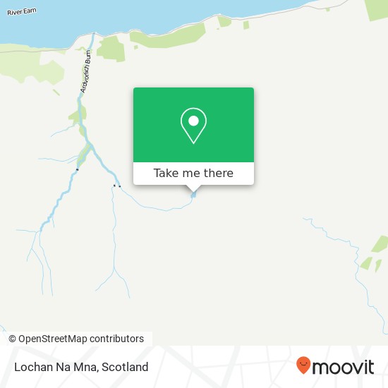 Lochan Na Mna map