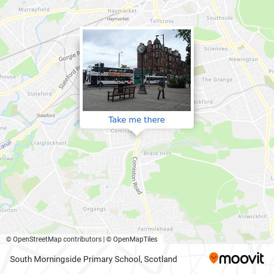 South Morningside Primary School map