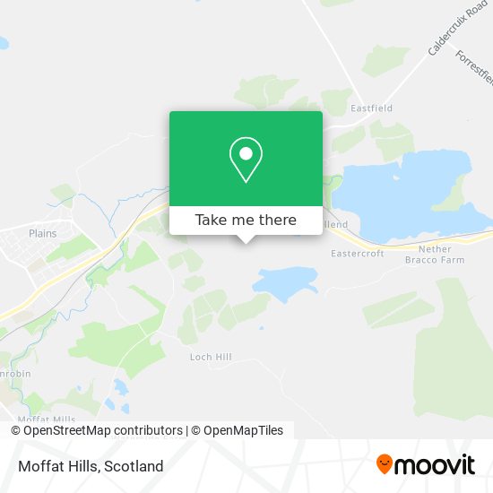 Moffat Hills map