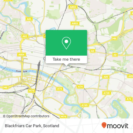 Blackfriars Car Park map
