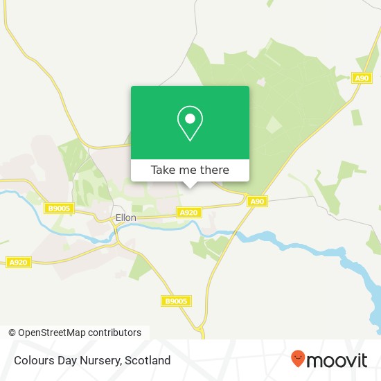 Colours Day Nursery map