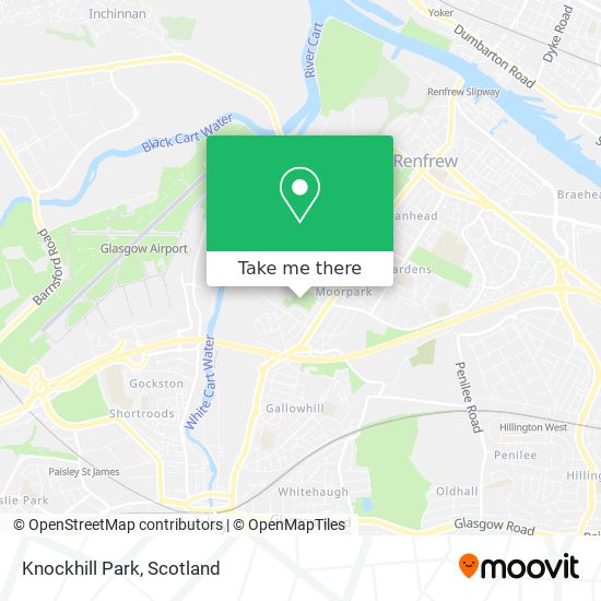 Knockhill Park map