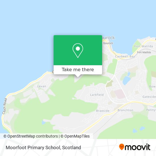Moorfoot Primary School map