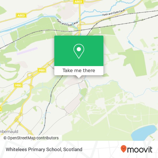 Whitelees Primary School map