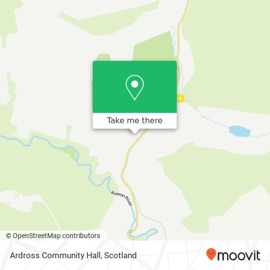 Ardross Community Hall map