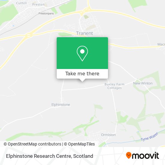 Elphinstone Research Centre map