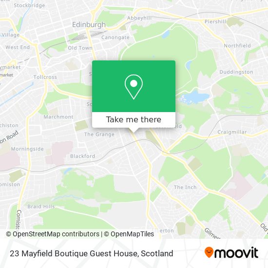 23 Mayfield Boutique Guest House map