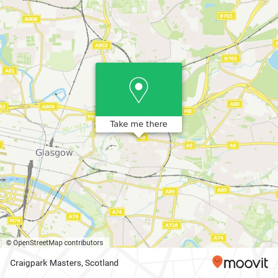 Craigpark Masters map