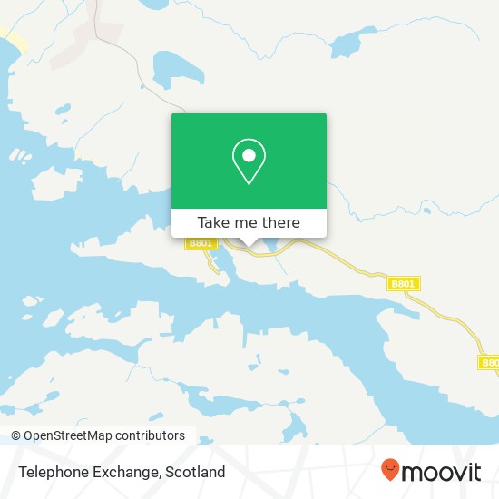 Telephone Exchange map