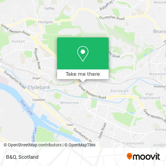 B&Q map