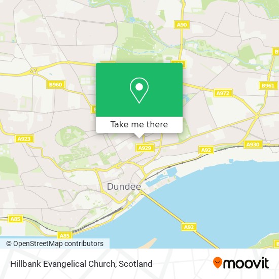 Hillbank Evangelical Church map