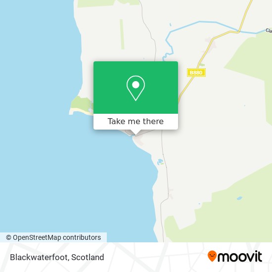 Blackwaterfoot map