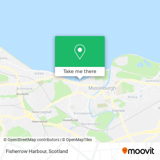 Fisherrow Harbour map