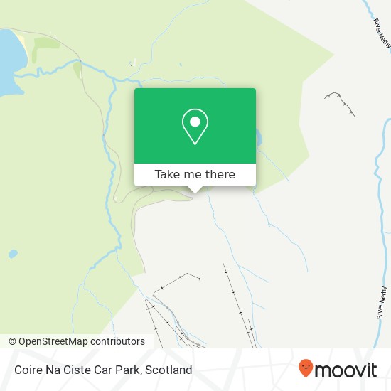 Coire Na Ciste Car Park map