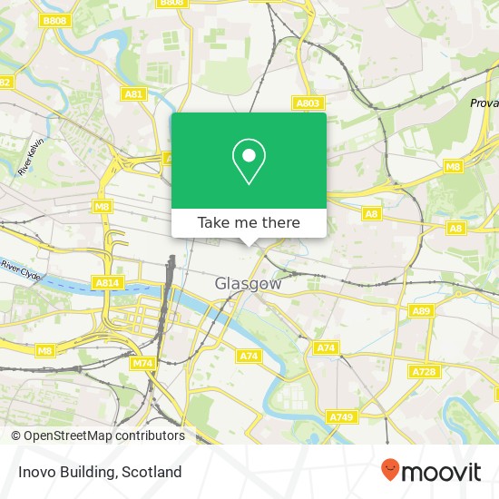 Inovo Building map