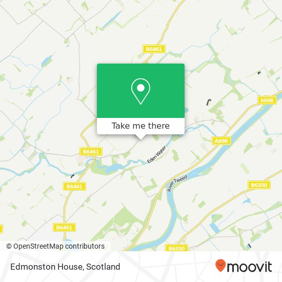 Edmonston House map