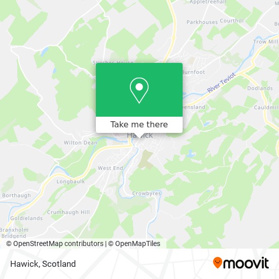 Hawick map