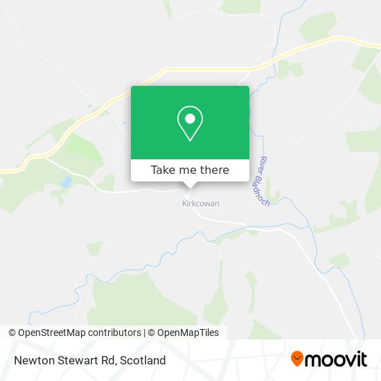 Newton Stewart Rd map