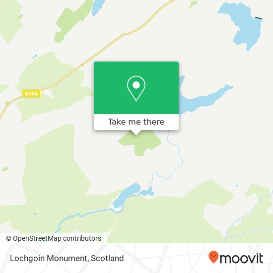 Lochgoin Monument map