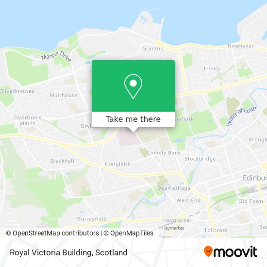 Royal Victoria Building map