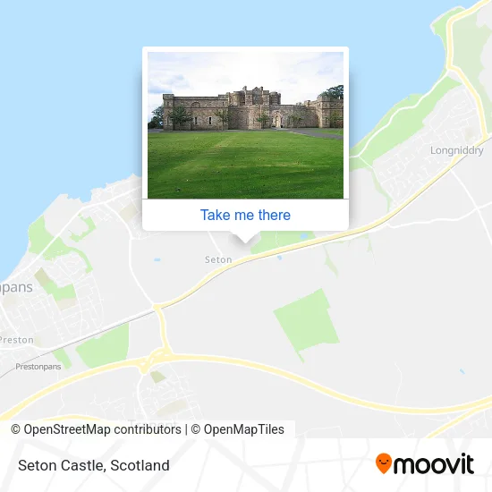 Seton Castle map