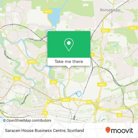 Saracen House Business Centre map