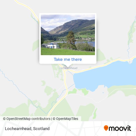 Lochearnhead map