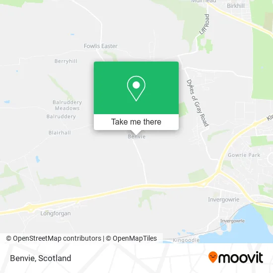 Benvie map