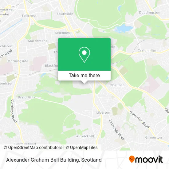 Alexander Graham Bell Building map