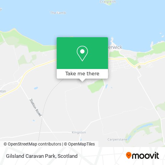 Gilsland Caravan Park map