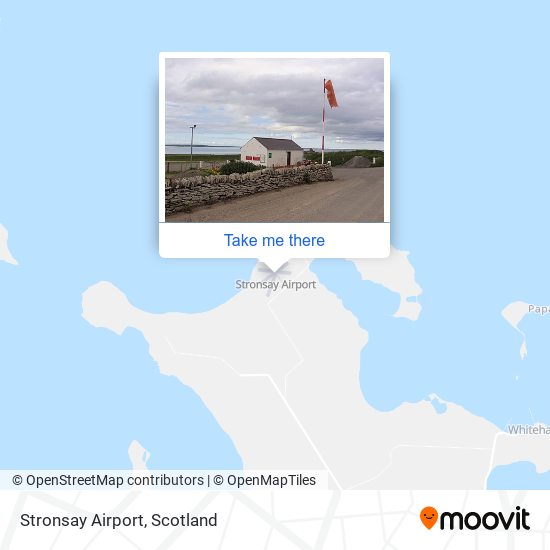 Stronsay Airport map