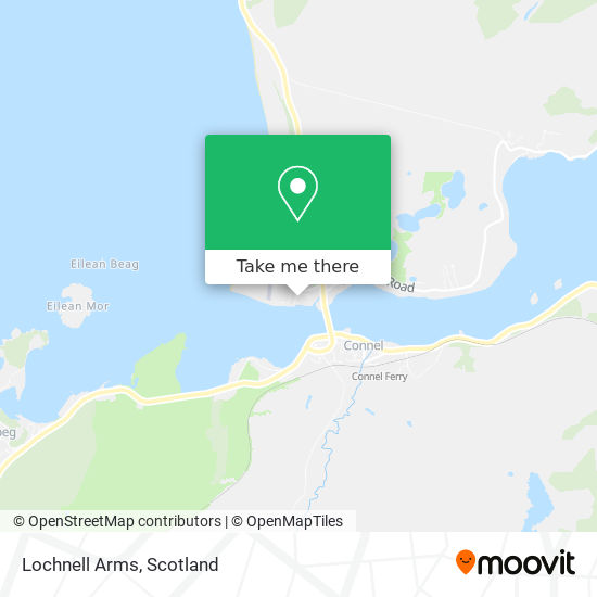 Lochnell Arms map
