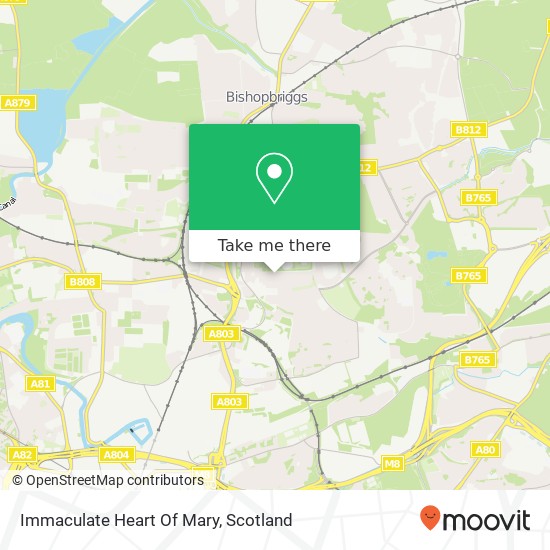 Immaculate Heart Of Mary map