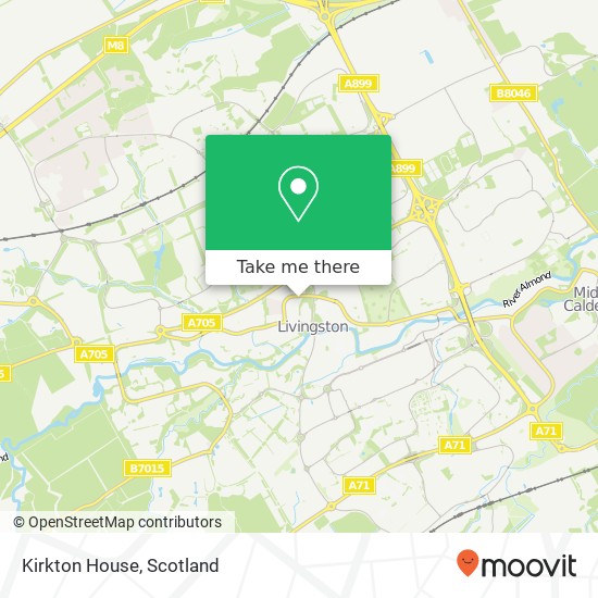 Kirkton House map