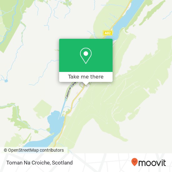 Toman Na Croiche map