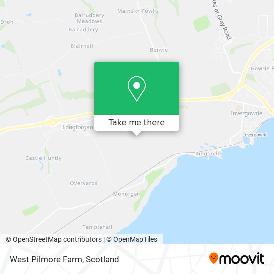 West Pilmore Farm map