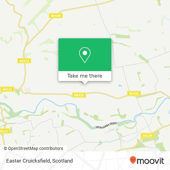Easter Cruicksfield map
