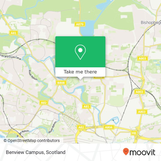 Benview Campus map