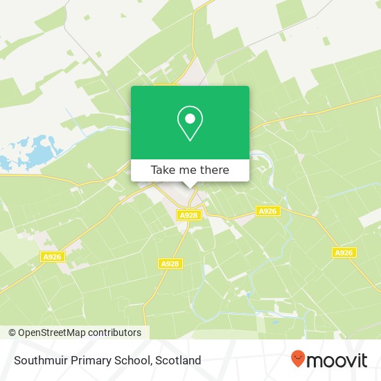 Southmuir Primary School map