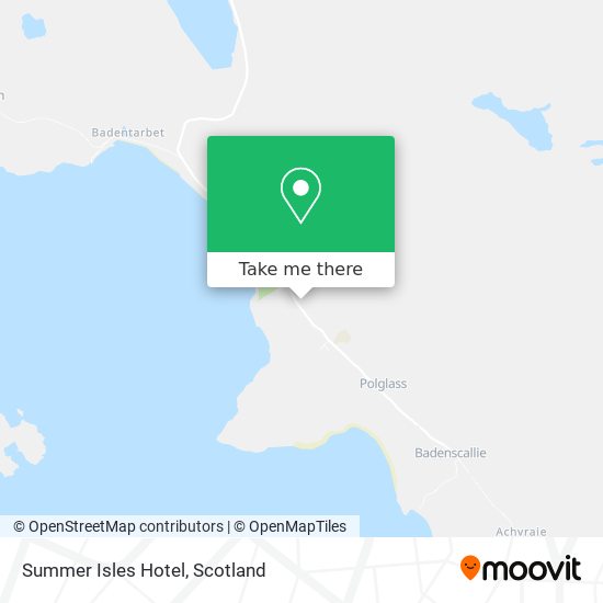 Summer Isles Hotel map