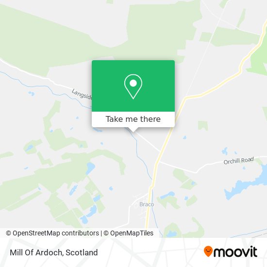 Mill Of Ardoch map