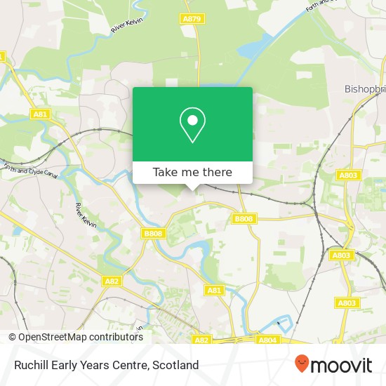 Ruchill Early Years Centre map