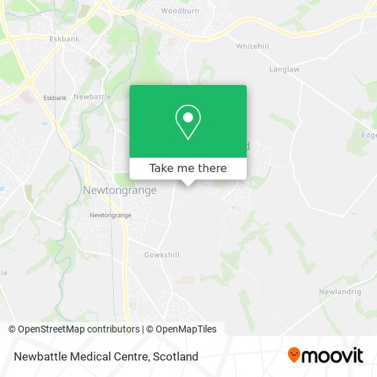 Newbattle Medical Centre map