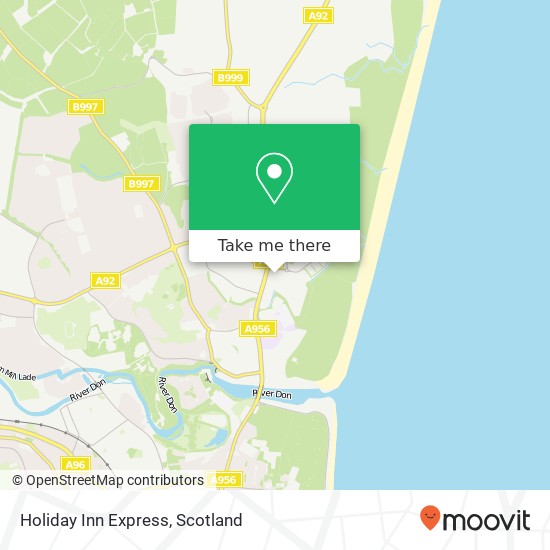 Holiday Inn Express map