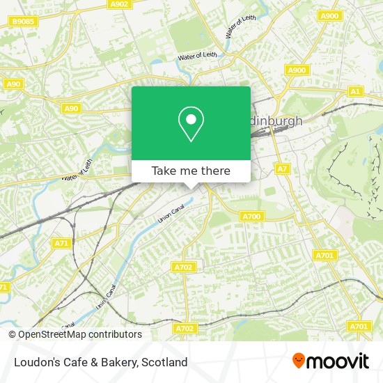 Loudon's Cafe & Bakery map